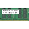 1x 16Gb DDR4 Ram 2133 Mhz Acer Spin 3 SP315-51