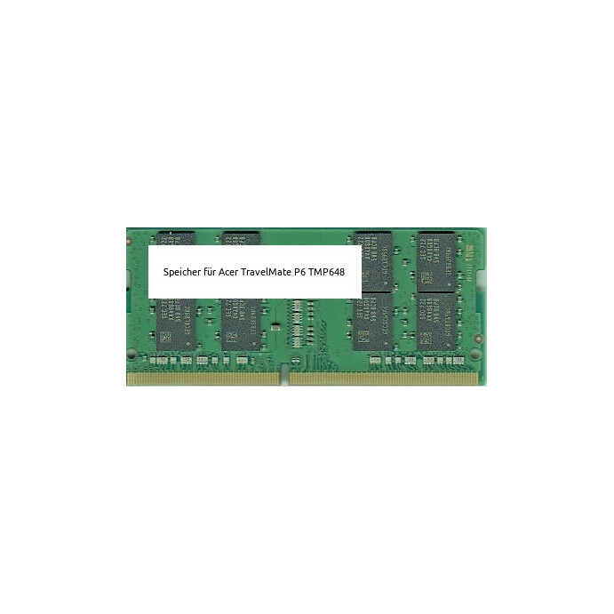 1x 16Gb DDR4 Ram 2133 Mhz Acer TravelMate P6 TMP648