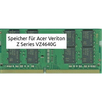 1x 16Gb DDR4 Ram 2133 Mhz Acer Veriton Z Series VZ4640G