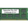 Speicher 4GB FSC Lifebook E751 Ram