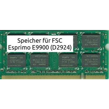 Speicher 4GB FSC Esprimo E9900 (D2924) Ram