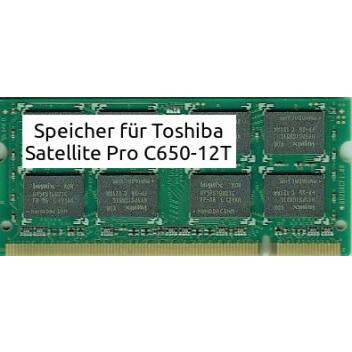Speicher 4GB Toshiba Satellite Pro C650-12T Ram