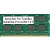 Speicher 4GB Toshiba Satellite Pro C650-12T Ram