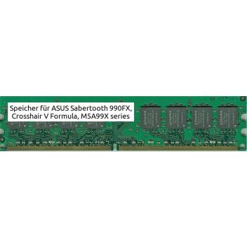 Speicher 8GB ASUS Sabertooth 990FX, Crosshair V Formula,...