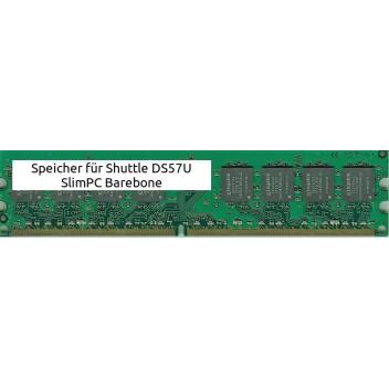 Speicher 8GB Shuttle DS57U SlimPC Barebone Ram