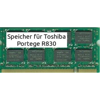Speicher 8GB Toshiba Portege R830 Ram