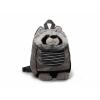 Kinderrucksack Tier-Rucksack Kindertasche süßes Design Waschbär grau