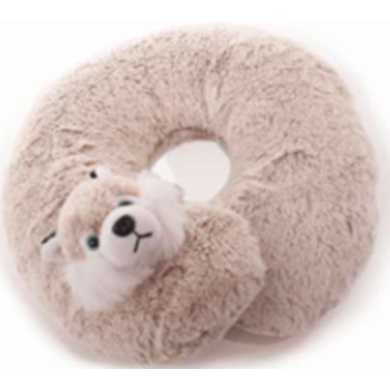 Nackenkissen Nackenhörnchen  im süßen Design für Kinder Husky