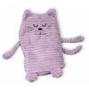 Wärmekissen Wärmetier Körnerkissen Heizkissen Katze Flieder 17x26cm