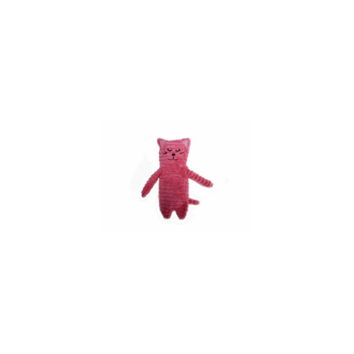 Wärmekissen Wärmetier Körnerkissen Heizkissen Katze schmal pink