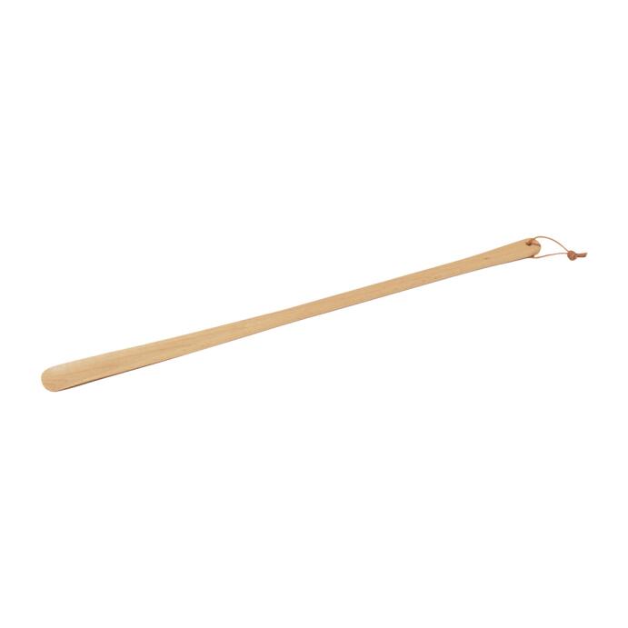 Redecker Schuhlöffel Schuhanzieher aus Buchenholz mit Lederband 64 cm