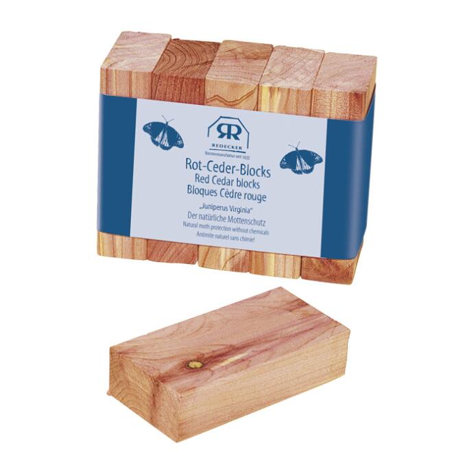 Redecker Zedernholz Klötzchen 5er Pack