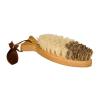 Redecker Gemüsebürste Fischform Holz mit Lederband Bucholz Größe 15cm