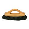 Redecker Schuh Glanzbürste Griff Ziegenhaar schwarz oder weiß