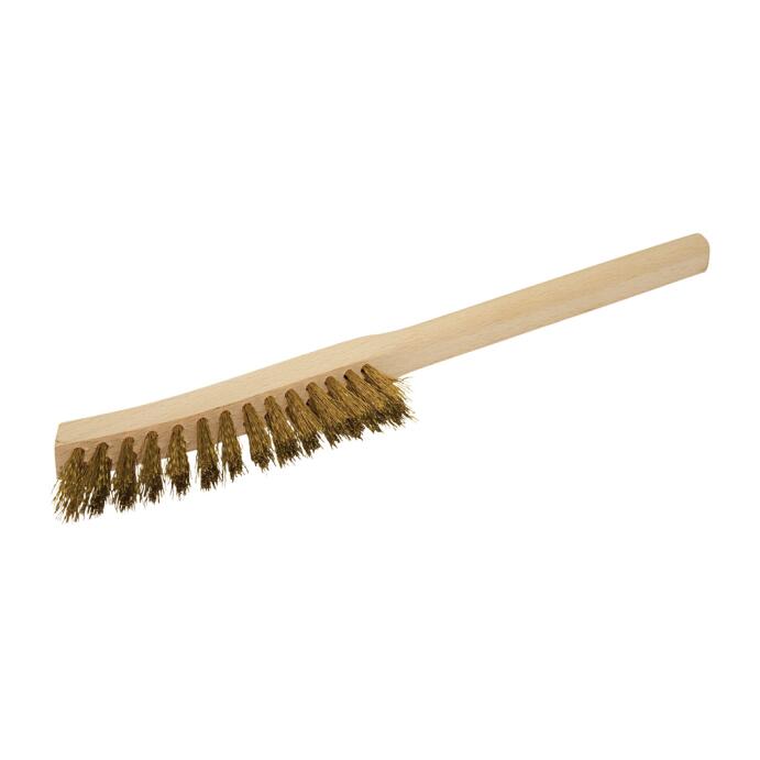 Redecker Messingdrahtbürste Reinigungsbürste Drahtbürste groß 28 cm