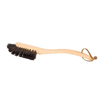 Redecker Spülbürste breit schwarzes Rosshaar Holzgriff 26,5cm