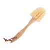 Redecker Spülbürste breit helles Fibre Holzgriff Größe 26,5cm
