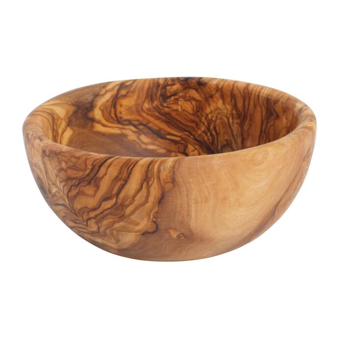 Redecker Schale Obstschale Schüssel Holzschüssel Olivenholz Ø 13,5 cm