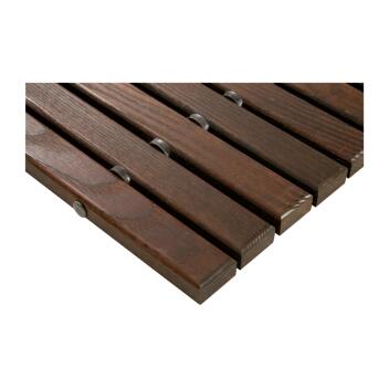 Redecker Badevorlage Thermoholz 45 x 60 cm
