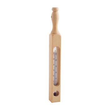 Redecker Badethermometer Bade-Thermometer Badewanne Buchenholz 25 cm