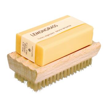 Redecker Nagelbürste mit Seifenablage