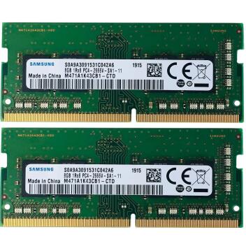 Samsung 16Gb 2x 8Gb Ram Speicher DDR4 M471A1K43CB1-CTD...