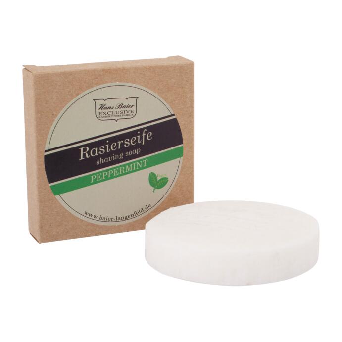 Hans Baier Exclusive Rasierseife Rasiercreme Pfefferminze