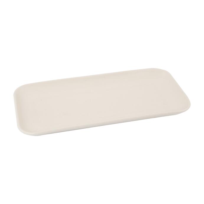 Bunzlauer Bad Keramik Ablageschale 20 cm beige uni