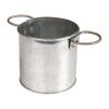 Redecker Köcher verzinktes Metall rund Ø 11 cm