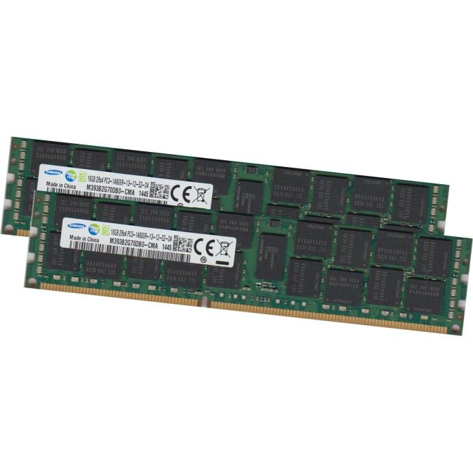 Samsung 32Gb 2x 16Gb 1866 MHz Ram f. Mac Pro 3.5GHz Intel Xeon MD878LL/A 6-Core