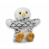 Handpuppe Stoffpuppe Kasperlepuppe Plüschtier Schneeeule