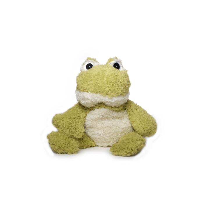 Wärmekissen Wärmetier Körnerkissen Heizkissen Kuscheltier Frosch