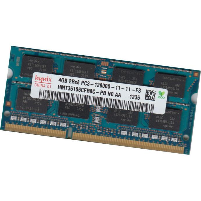 Hynix 4Gb Notebook Speicher Ram 1,5V 1600Mhz DDR3 204pin HMT351S6CF8C-PB Pc12800