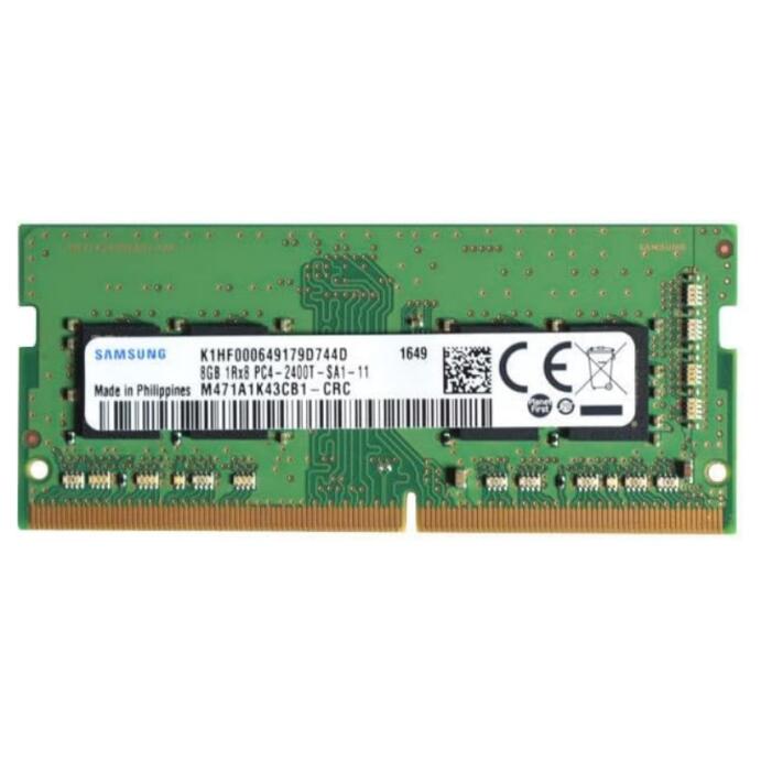 Samsung Speicher 8Gb Notebook Laptop Ram 2400MHz M471A1K43CB1-CRC PC19200 260Pin