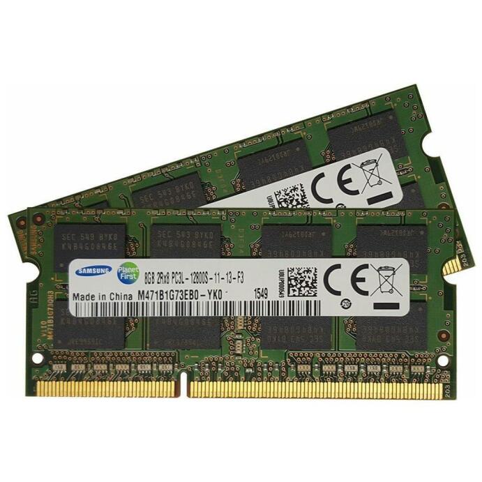 Samsung 16Gb 2x 8Gb Ram 1600 Mhz f. Apple Id MD831LL/A, ME662LL/A, ME664LL/A