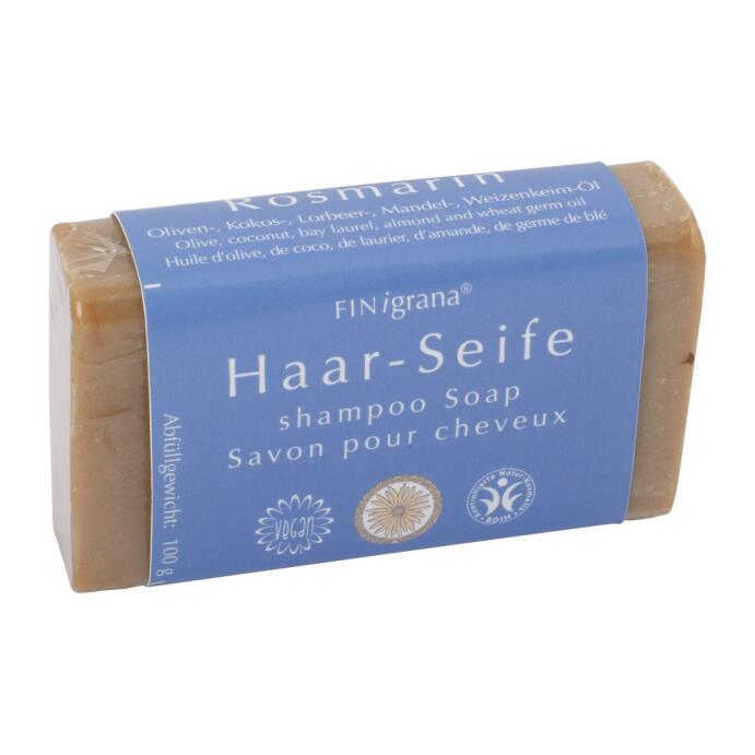 FINigrana Haar-Seife Rosmarin 100 g Ätherisches Öl Vegan