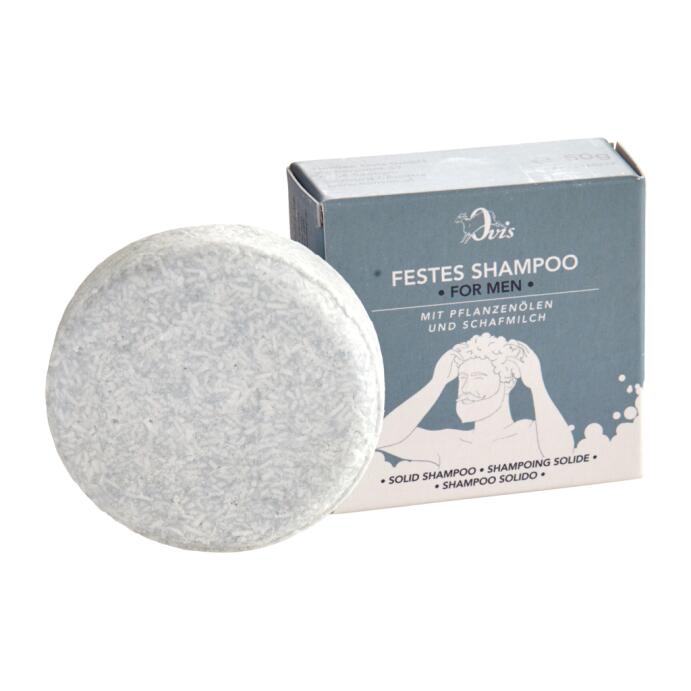 Ovis Festes Shampoo for Men Pflanzenöl Schafmilch  50 g