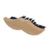 Redecker Bartb&uuml;rste Moustache ge&ouml;ltes Buchenholz harte Borste 8,5 cm