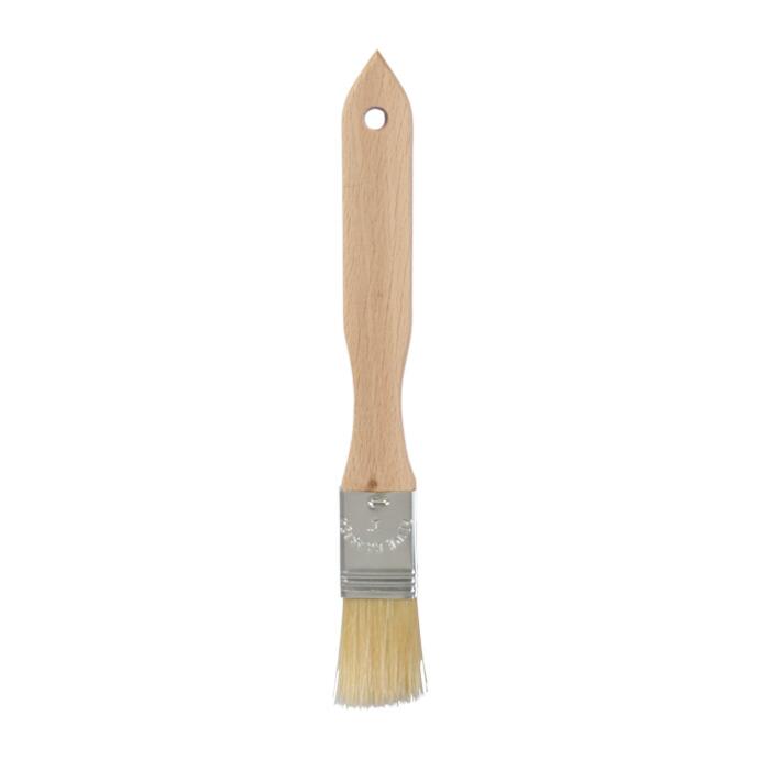 Redecker Backpinsel unbehandeltes Buchenholz helle Borste 20 x 2,4 cm