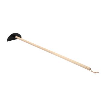 Redecker Pizzaofen-Schaber Buchenholz Stahlblech brüniert 100 cm