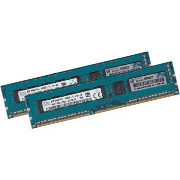 16GB 2x 8Gb Hynix DDR3 1866 Mhz ECC UDIMM...