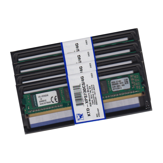 Kingston 16GB 4x 4GB DDR3 1600MHz DIMM Ram Speicher PC Desktop PC-12800 240Pin