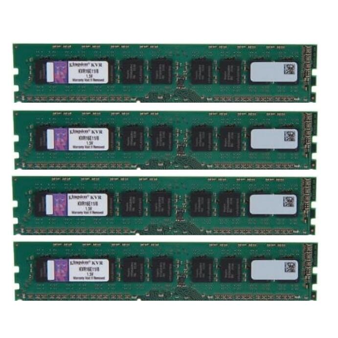 Kingston 32GB 4x 8GB DDR3 1600MHz DIMM Ram Speicher PC Desktop PC-12800 240Pin