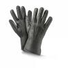 Lammfell Finger-Handschuhe Leder-Handschuh Größe 8 schwarz Nappalan Damen