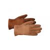 Lammfell-Finger-Handschuhe Leder 7 braun Classic