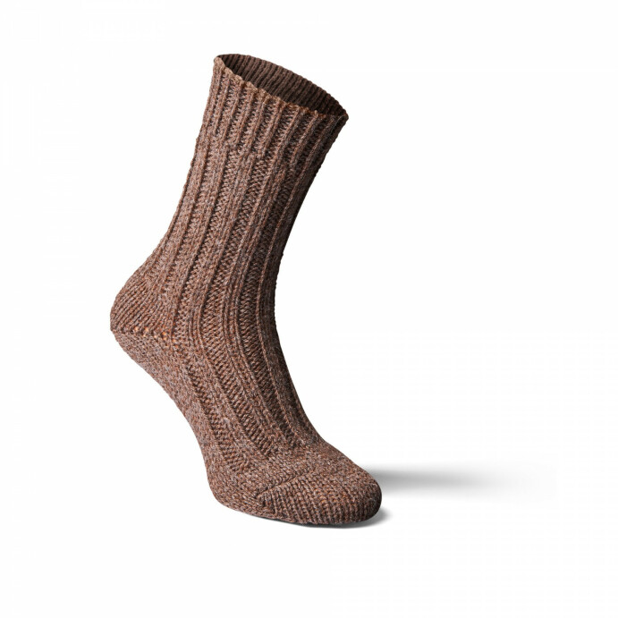 Alpaka-Socken dick Woll-Socken Größe 39/42 dunkelbraun Damen und Herren