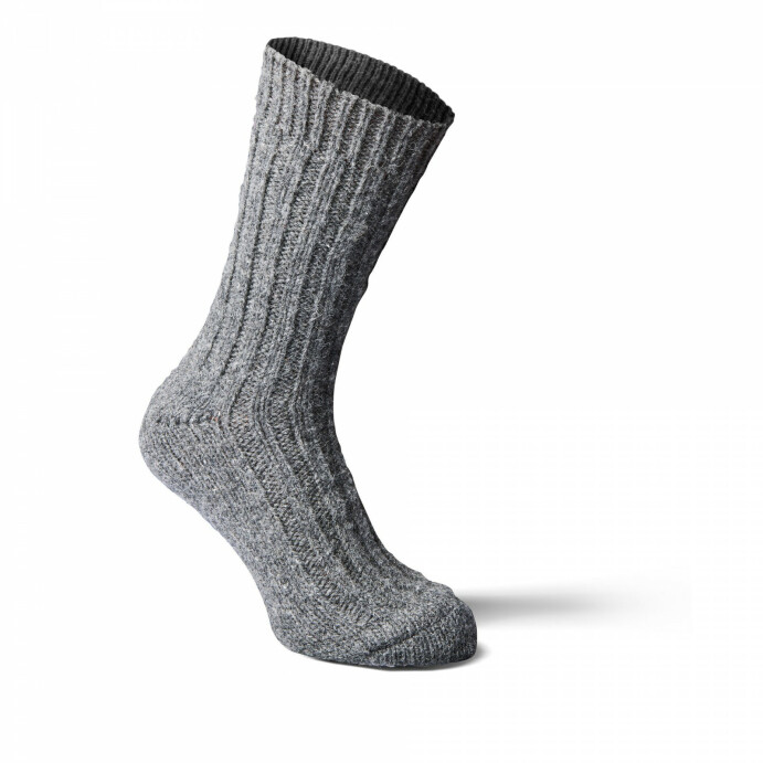 Alpaka-Socken dick Woll-Socken Größe 35/38 grau Damen und Herren