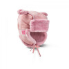 Lammfell-Babymütze Winter-Mütze Leder Größe 44 rosa Petzi Mädchen