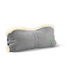 Lammfell Kinderwagen-Handwärmer Handmuff black melange universalfit