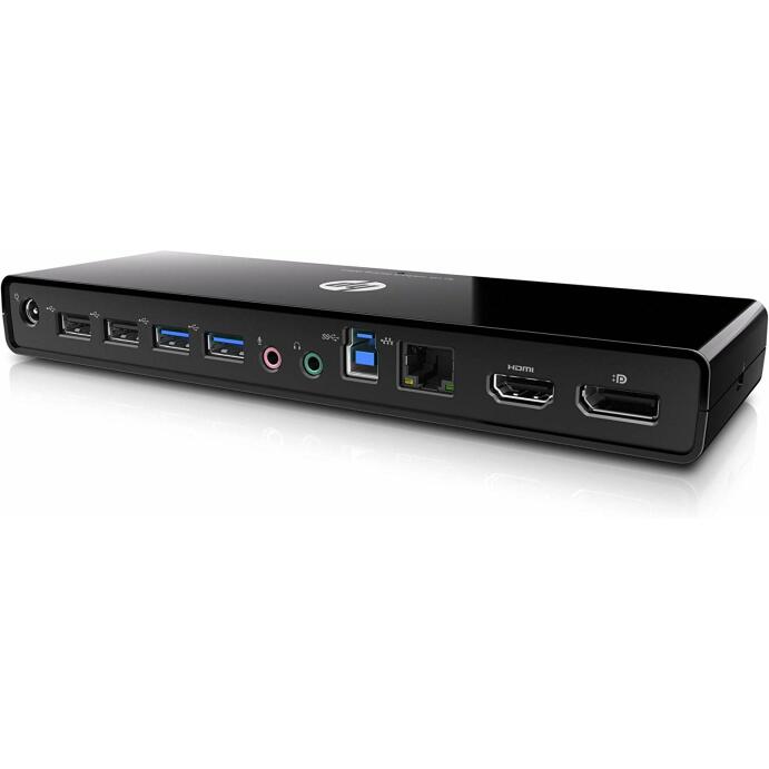 HP 3005pr Port Replicator USB 3.0 Dockingstation incl 65 w netzteil